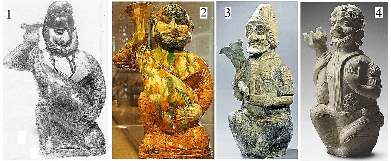 Peculiar clothing of the Chinese Sogdians